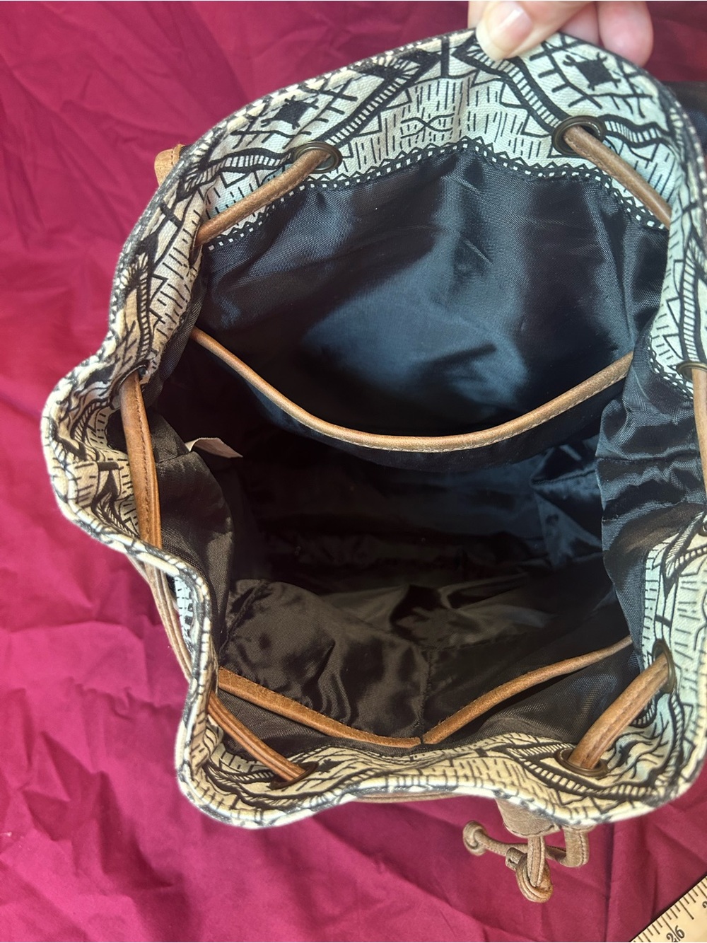 Elephant Drawstring Backpack - Picture 7 of 11